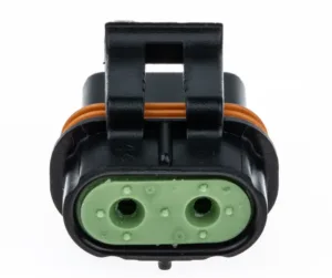 Automotive Connector Female Black Cable 2 Way Crimp Termination